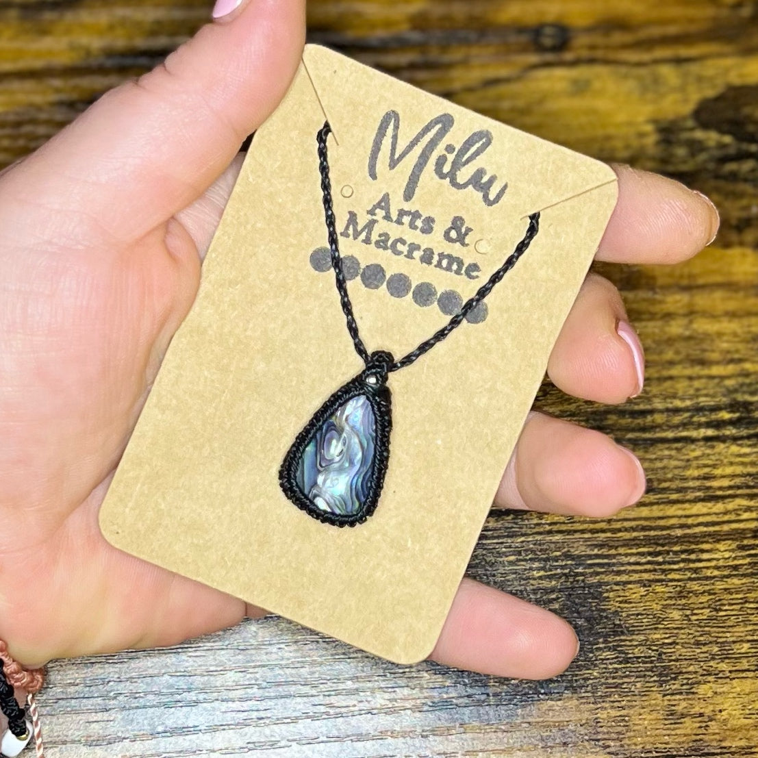 Abalone Kette Milu Arts and Macrame