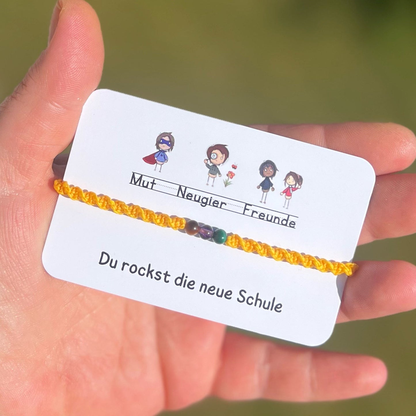 Geschenk zum Schulwechsel Milu Arts and Macrame