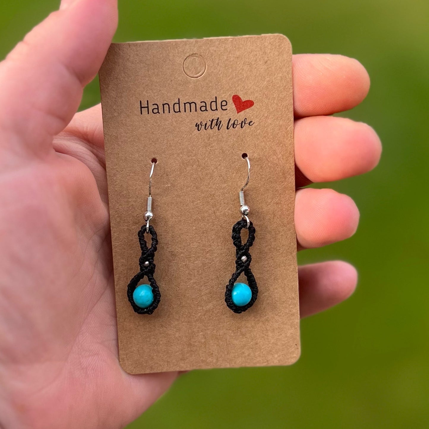 Makramee Ohrringe Milu Arts and Macrame