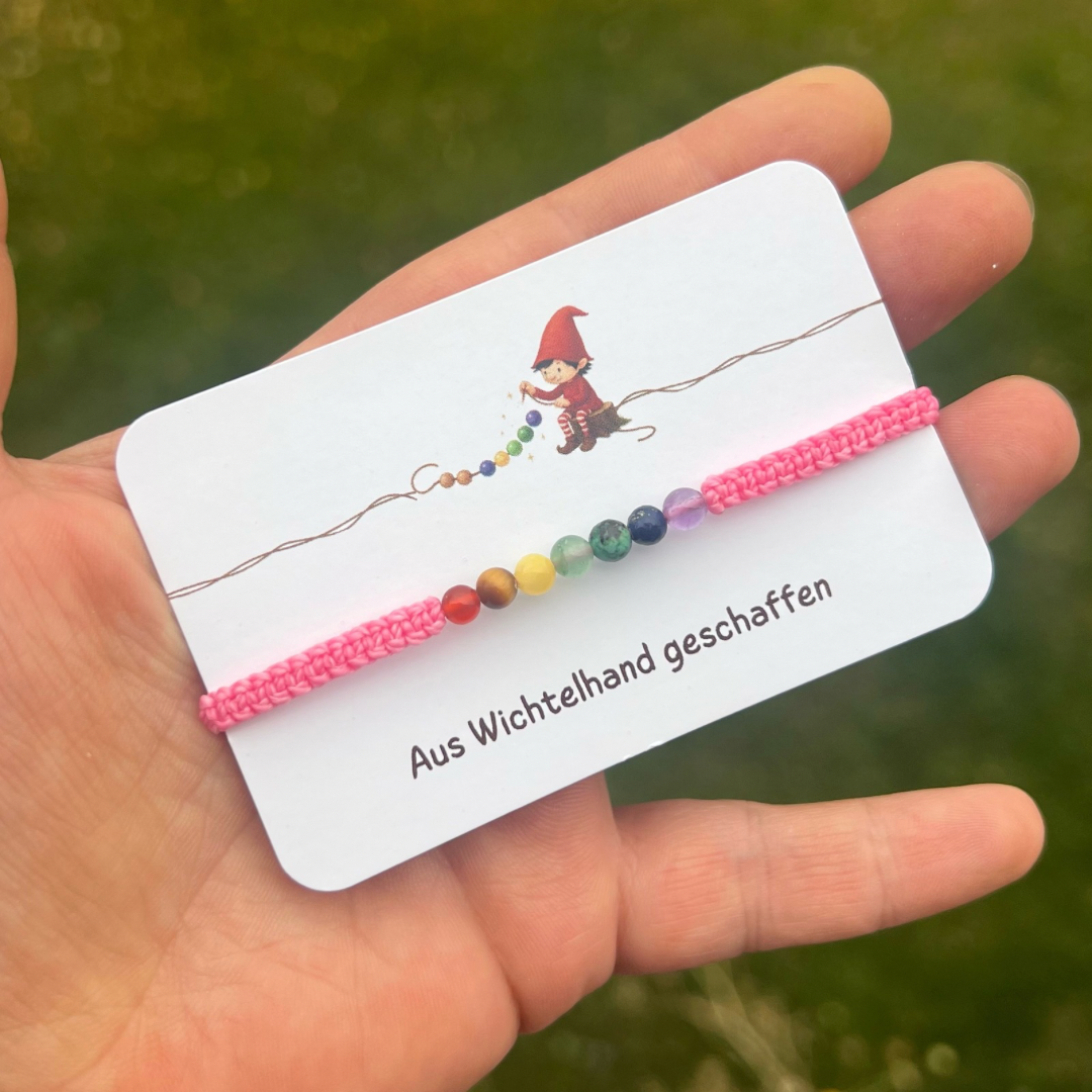 Wichtelgeschenk Chakra Armband