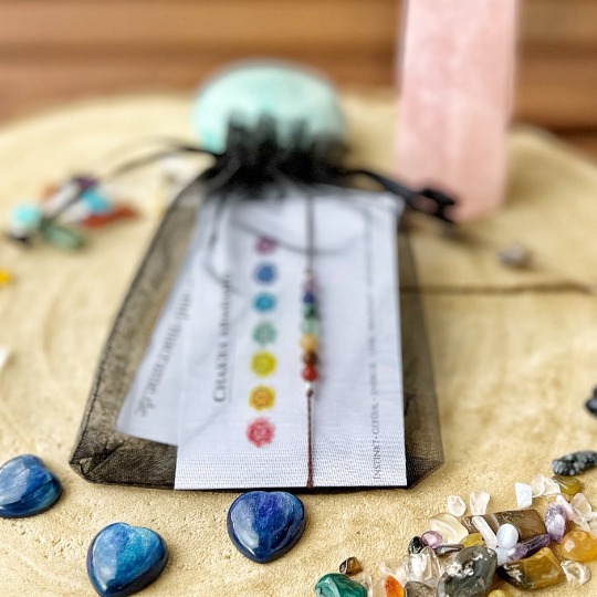 Chakra Armband im Wellendesign