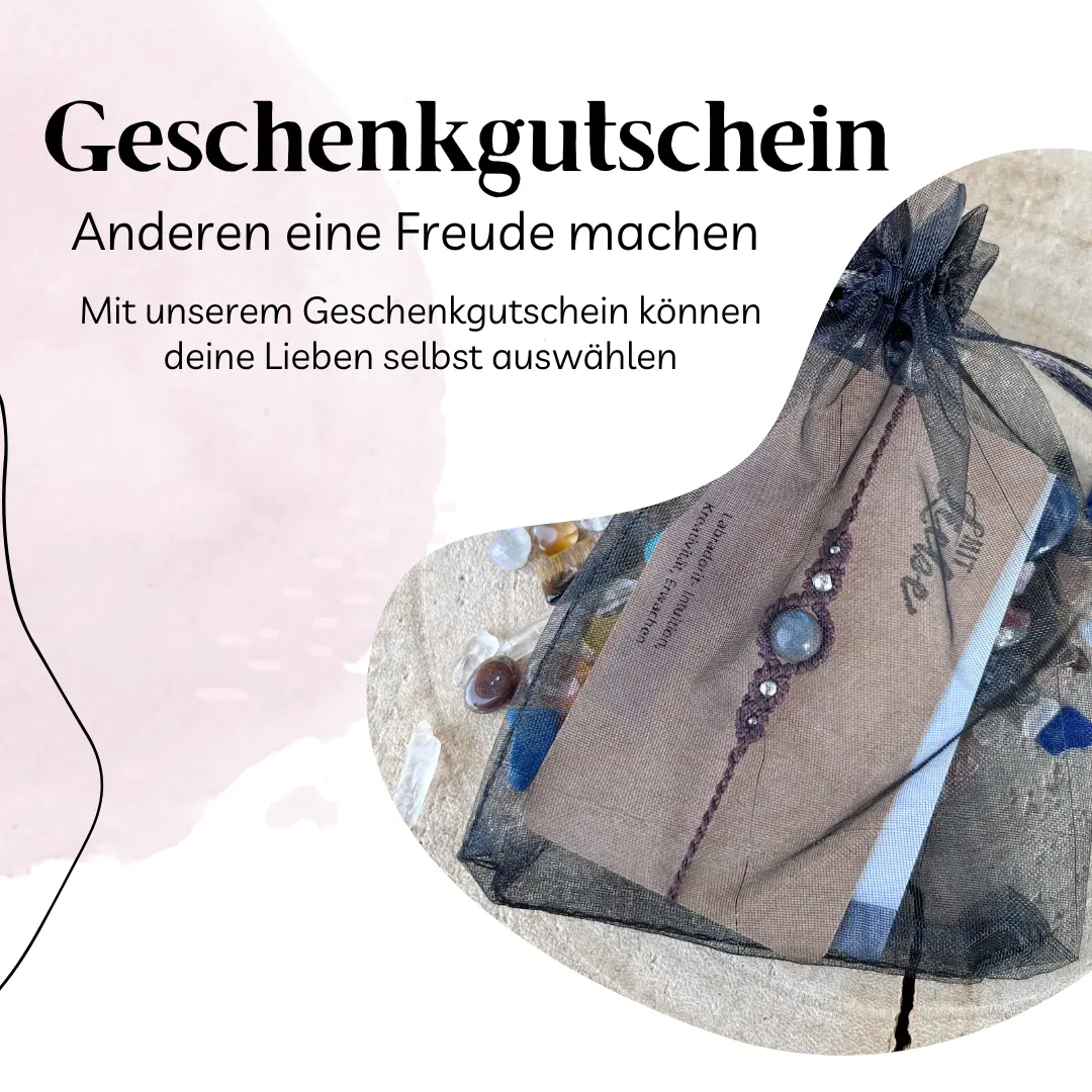 Milu Arts and Macrame Geschenkgutschein Milu Arts and Macrame
