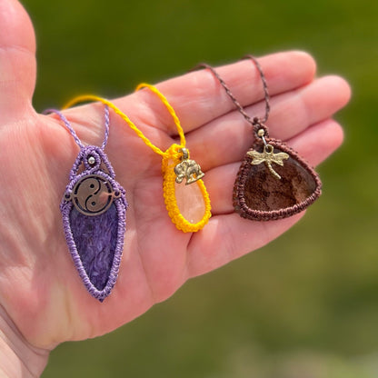 Makramee Kette MINA Milu Arts and Macrame