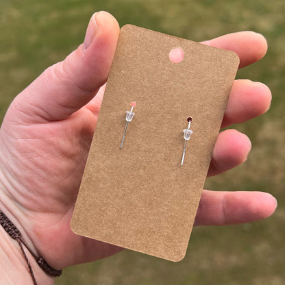 Amethyst Ohrringe Milu Arts and Macrame