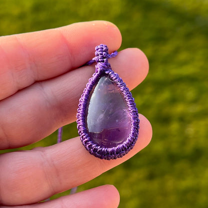 Ametrin Kette SIMPLICITY Milu Arts and Macrame