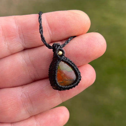 Ammolit Kette Milu Arts and Macrame