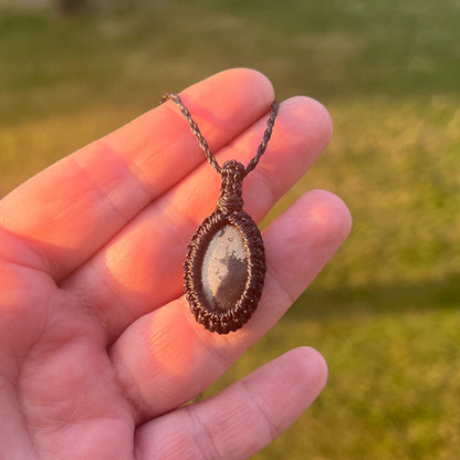 Apachengold Kette SIMPLICITY schwarz Milu Arts and Macrame