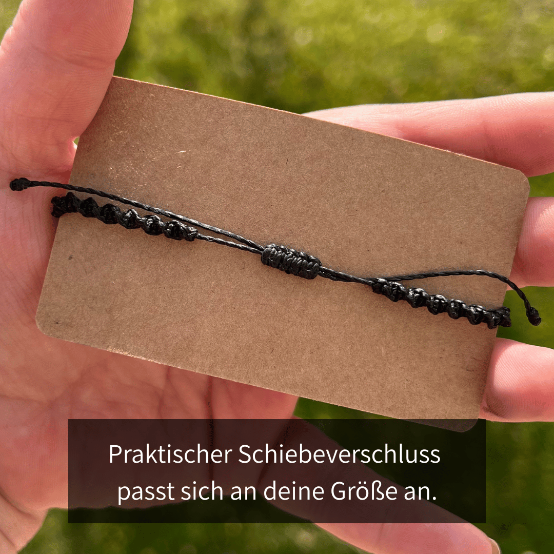 Diffuser Armband mit Lavastein Milu Arts and Macrame