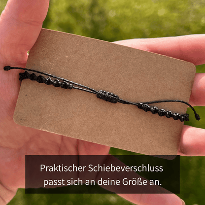 Diffuser Armband mit Lavastein Milu Arts and Macrame