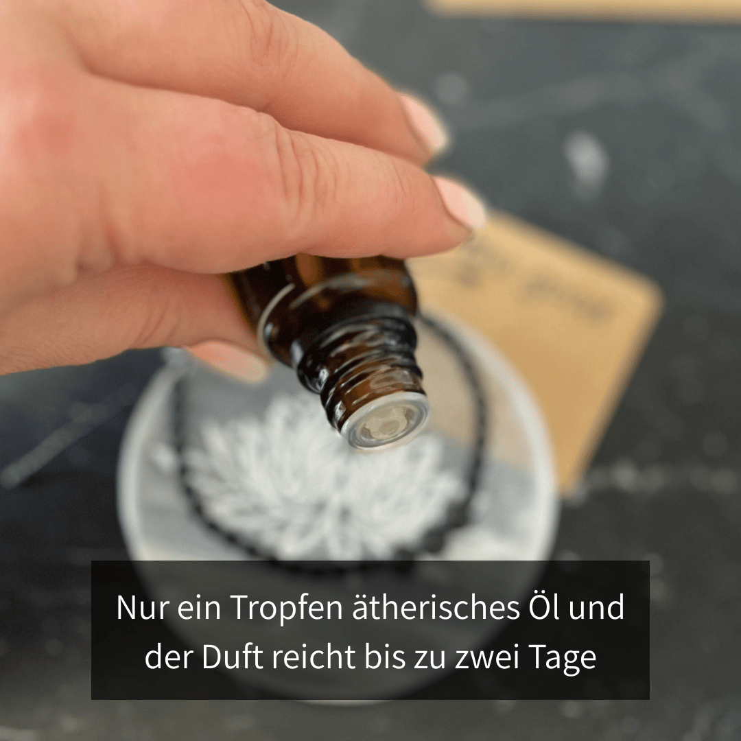 Diffuser Armband mit Lavastein Milu Arts and Macrame