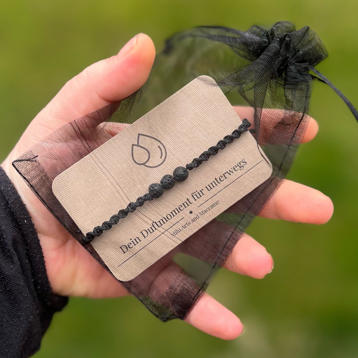 Diffuser Armband mit Lavastein