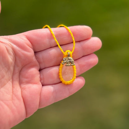 Makramee Kette MINA Milu Arts and Macrame