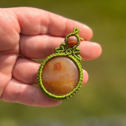 Karneol Kette MIRACLE BLISS Milu Arts and Macrame