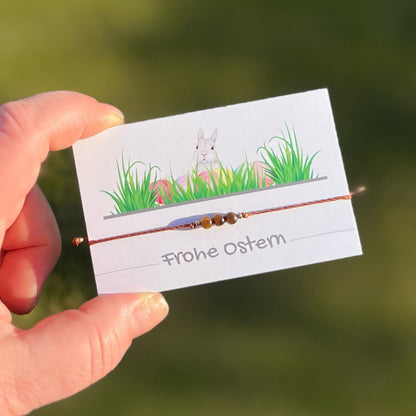 Ostergeschenk Armband Milu Arts and Macrame