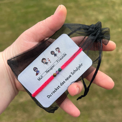 Geschenk zum Klassenwechsel Milu Arts and Macrame