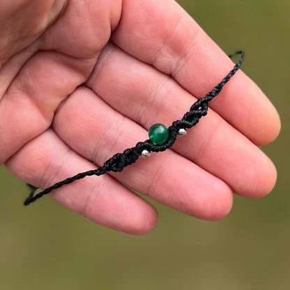 Aventurin Fußkettchen SOUL FLOW Milu Arts and Macrame