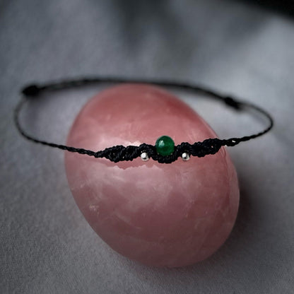 Aventurin Fußkettchen SOUL FLOW Milu Arts and Macrame