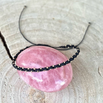 Makramee Fußkettchen WAVE Milu Arts and Macrame