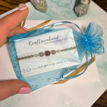 Human Design Armband Milu Arts and Macrame