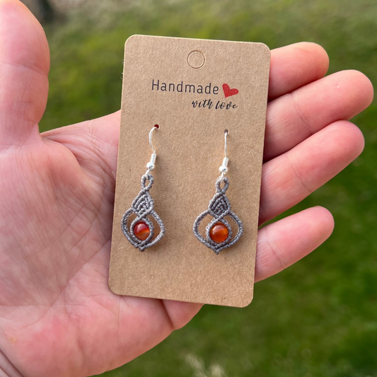 Karneol Ohrringe ROOTED LITE