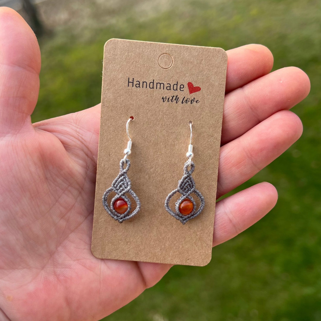 Karneol Ohrringe ROOTED LITE