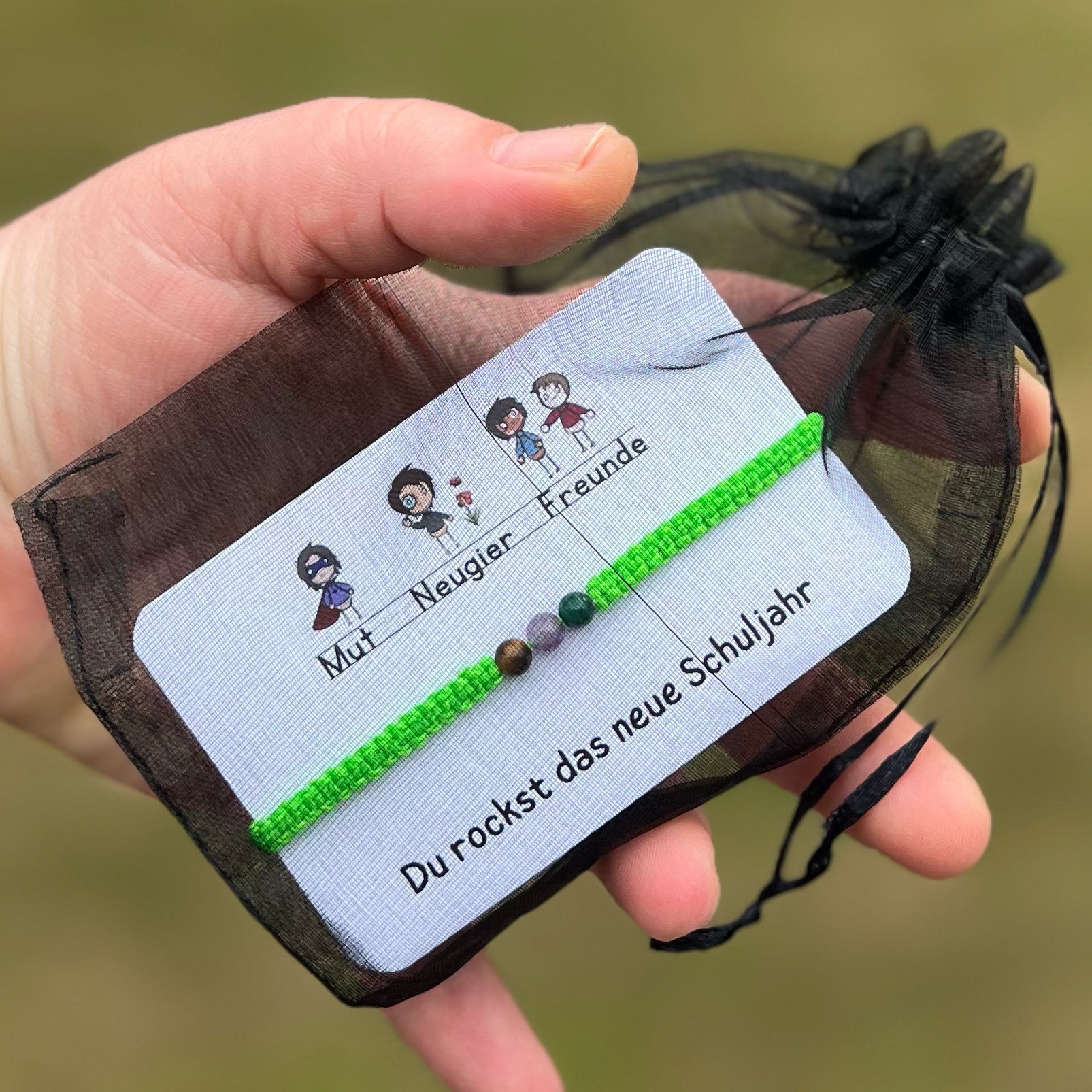 Geschenk zum Klassenwechsel Milu Arts and Macrame