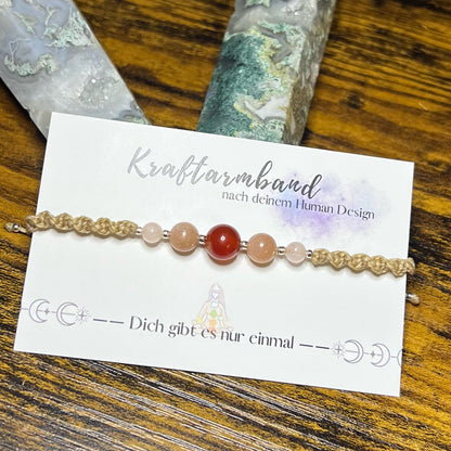 Human Design Armband Milu Arts and Macrame