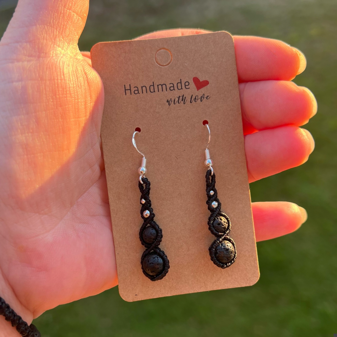 Lavastein Ohrringe PURE HARMONY