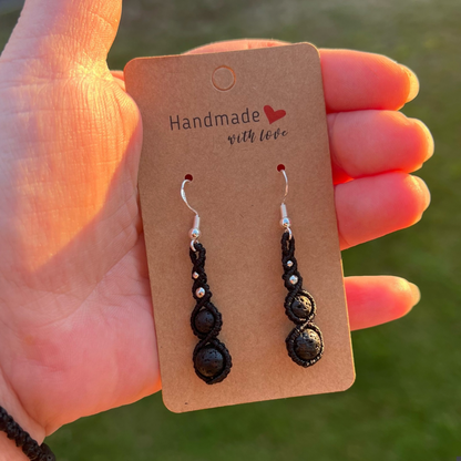 Lavastein Ohrringe PURE HARMONY