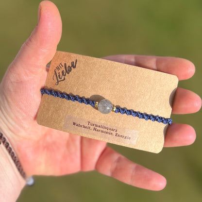 Turmalinquarz Armband Milu Arts and Macrame