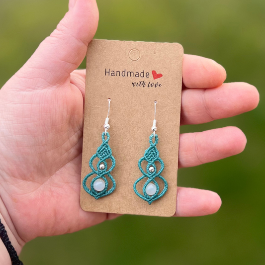 Mondstein Ohrringe ROOTED ESSENCE