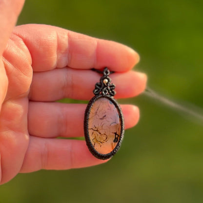 Montana Achat Kette MIRACLE BLISS Milu Arts and Macrame