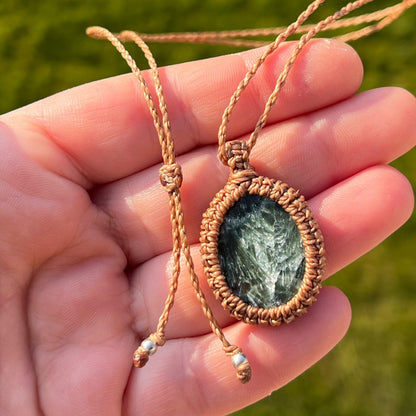 Seraphinit Kette SIMPLICITY Milu Arts and Macrame