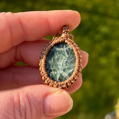 Seraphinit Kette SIMPLICITY Milu Arts and Macrame