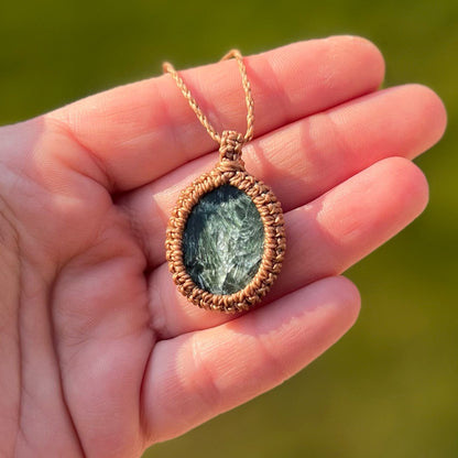 Seraphinit Kette SIMPLICITY Milu Arts and Macrame