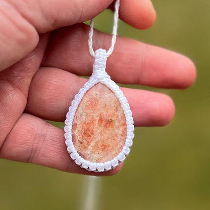 Sonnenstein Kette SIMPLICITY Milu Arts and Macrame