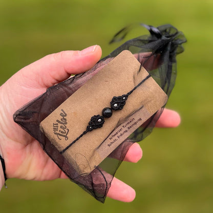 Turmalin Armband in Wunschfarbe Milu Arts and Macrame