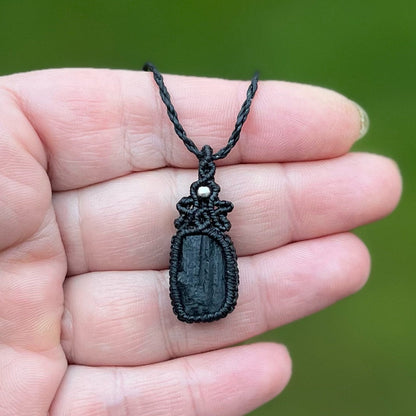 Turmalin Kette MIRACLE BLISS Milu Arts and Macrame