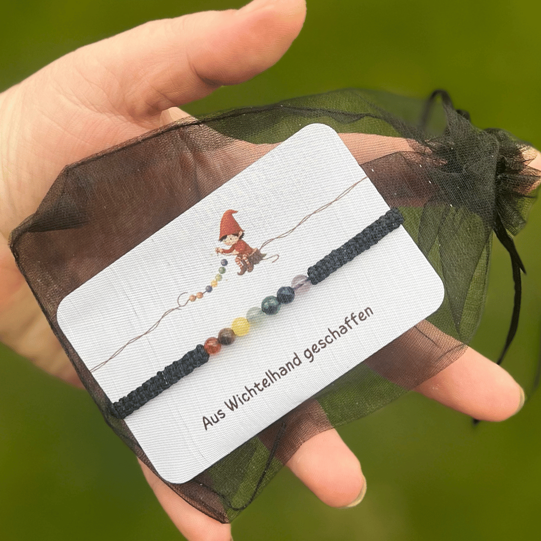 Wichtelgeschenk Chakra Armband