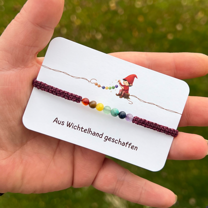 Wichtelgeschenk Chakra Armband