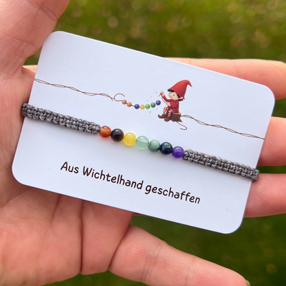 Wichtelgeschenk Chakra Armband