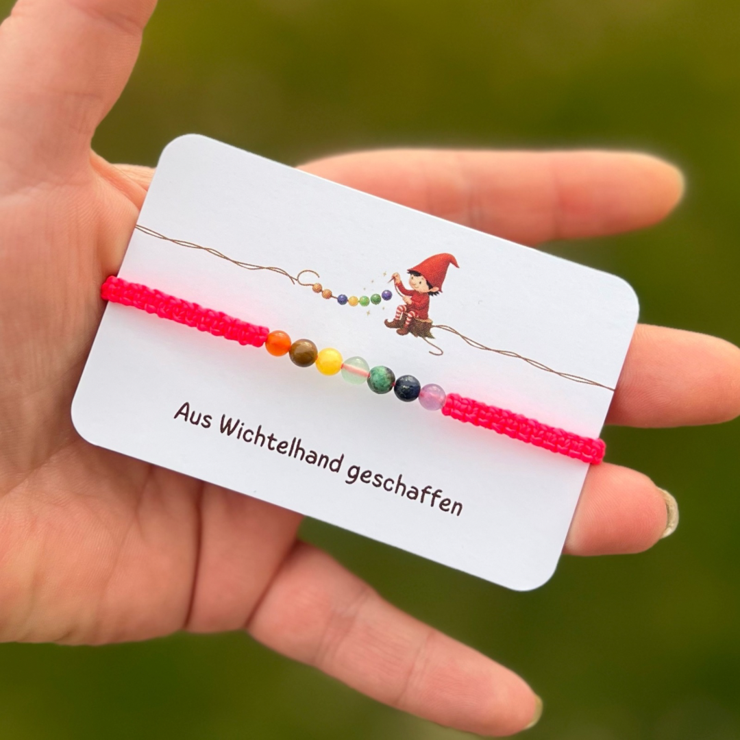 Wichtelgeschenk Chakra Armband