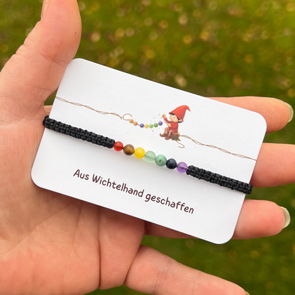 Wichtelgeschenk Chakra Armband