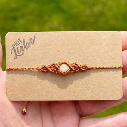 Honig Calcit Armband handgemacht kaufen