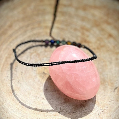 Verspieltes Chakra Fußkettchen Milu Arts and Macrame