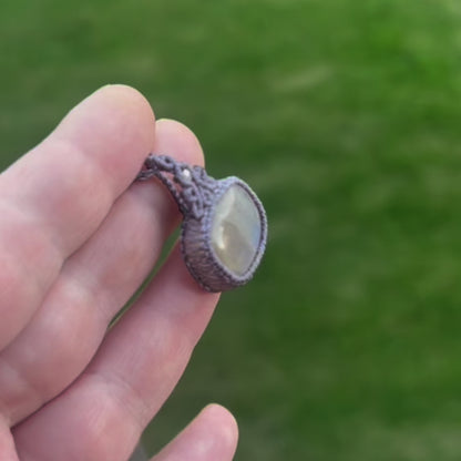 Mondstein Kette MIRACLE BLISS taupe