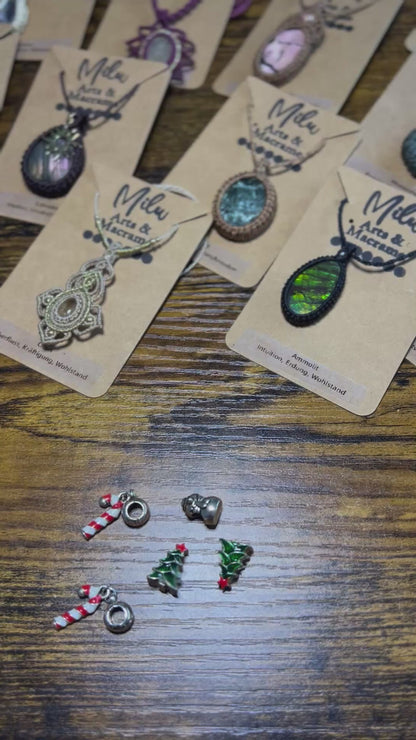 Makramee Armband Weihnachten