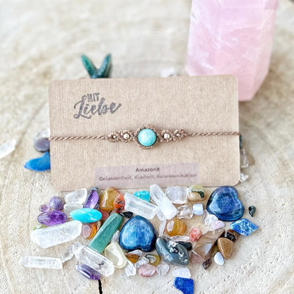 Amazonit Armband für mehr Gelassenheit und eigene Wahrheit