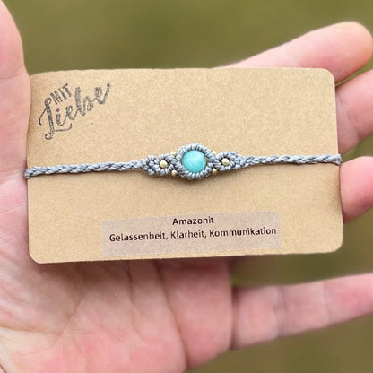 Amazonit Armband