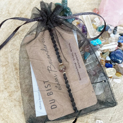 Botswana Achat Armband Milu Arts and Macrame